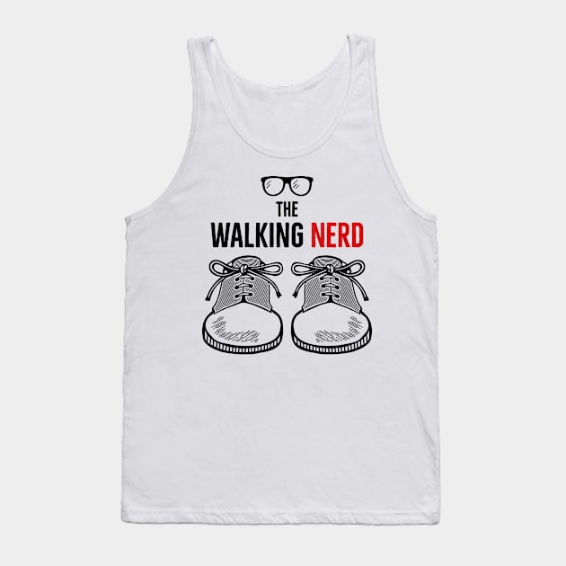 The Walking Nerd Tank Top by CB Creative Images